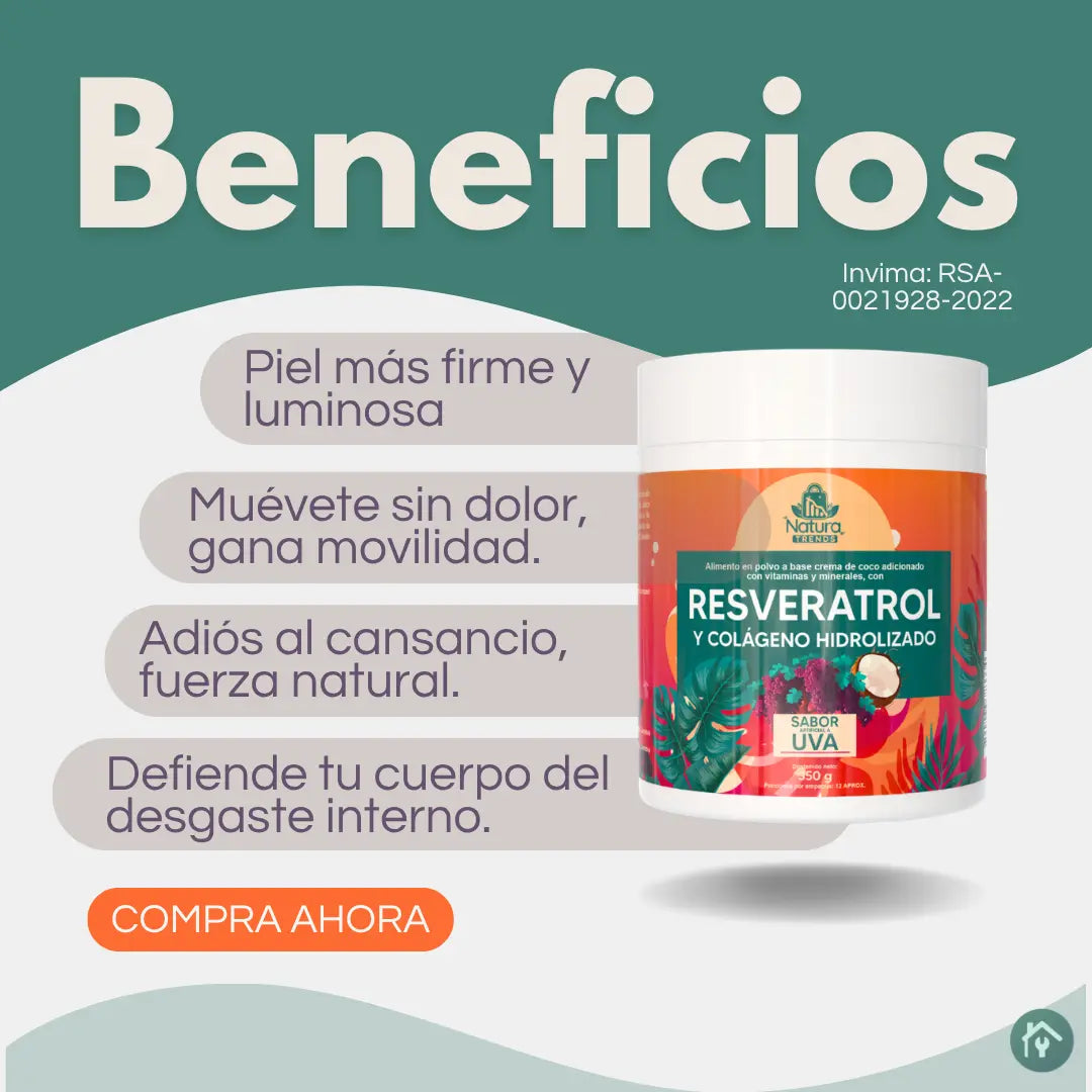 Youthvive - Reveratrol + Colágeno